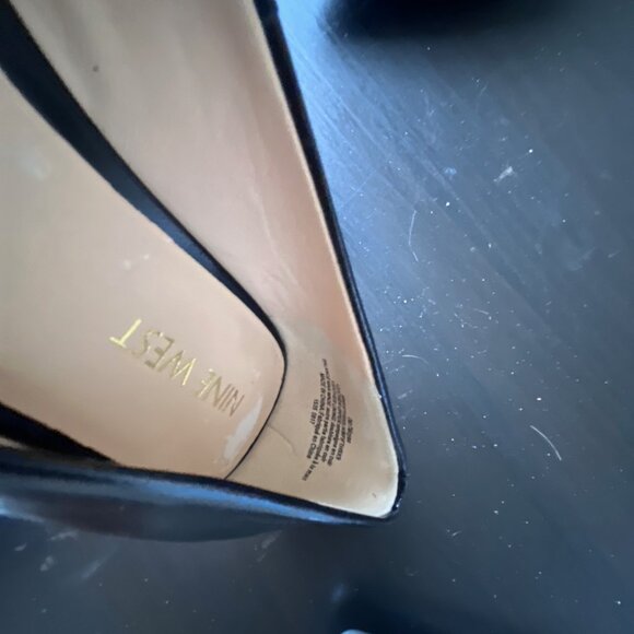 Nine West Heels Black Size 7 - Picture 3 of 4